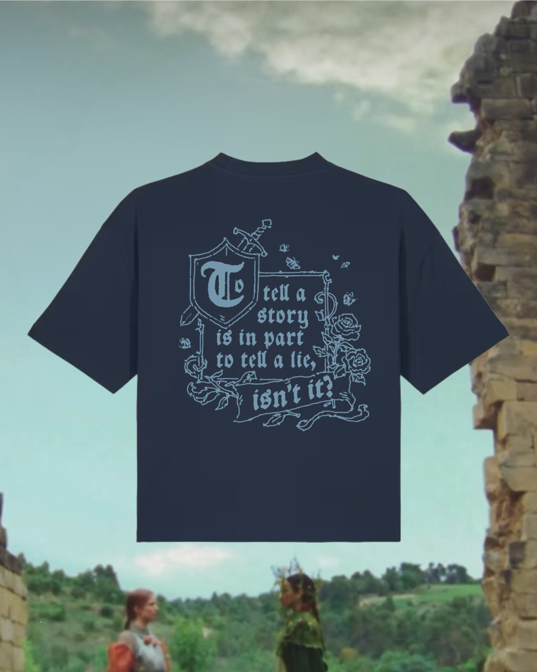 To Tell A Story 'Everyday' Tee | Rachel Gillig Knight and the Moth: 2XL