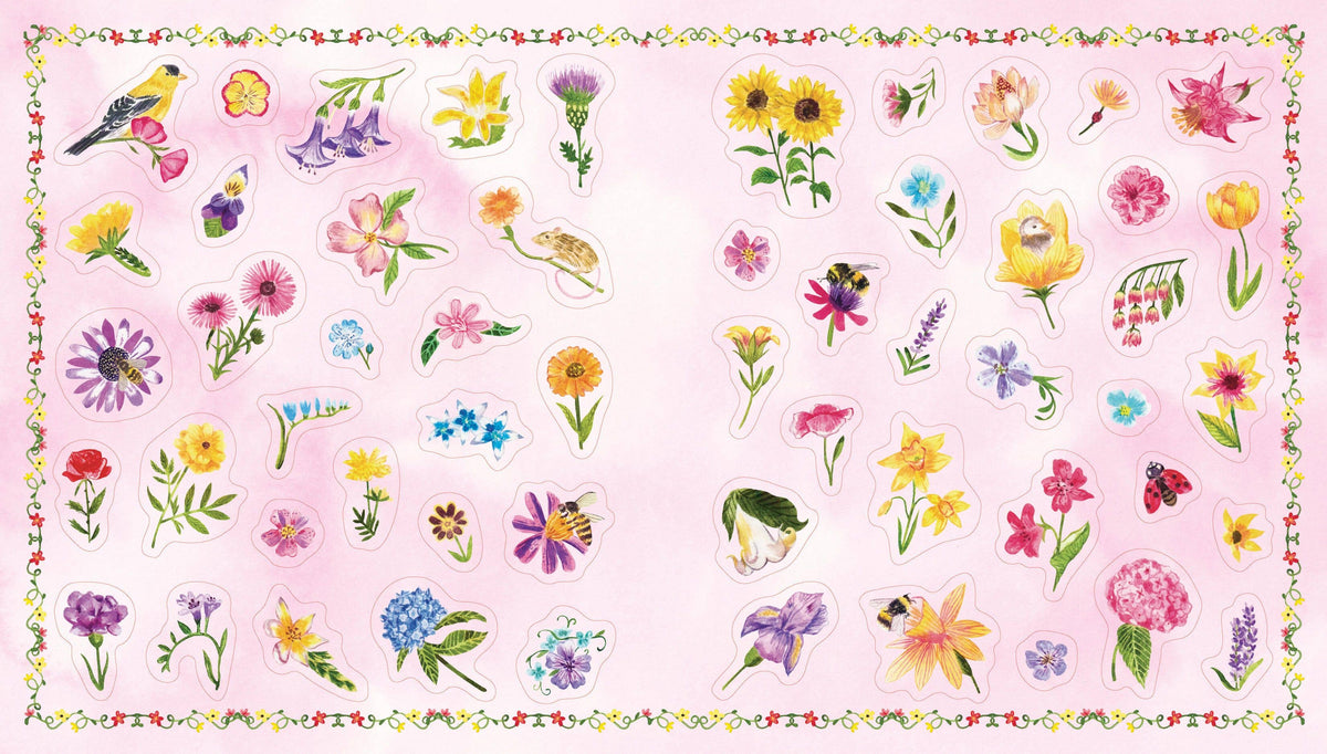 A Nature Lover’s Sticker Book: Hardcover