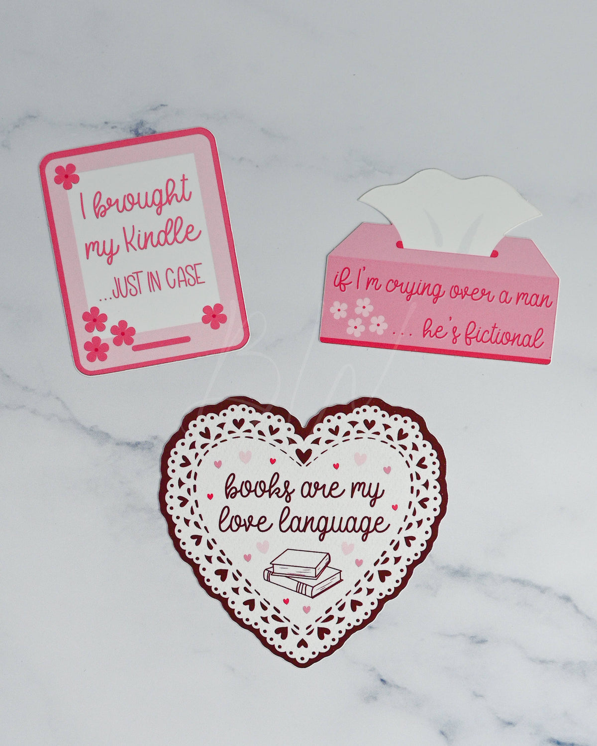 Books Are My Love Language - Bookish Vinyl Sticker