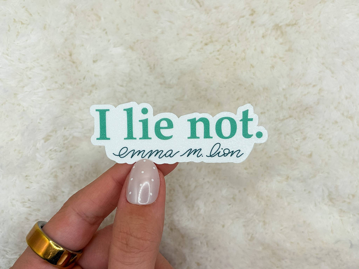 I Lie Not Sticker