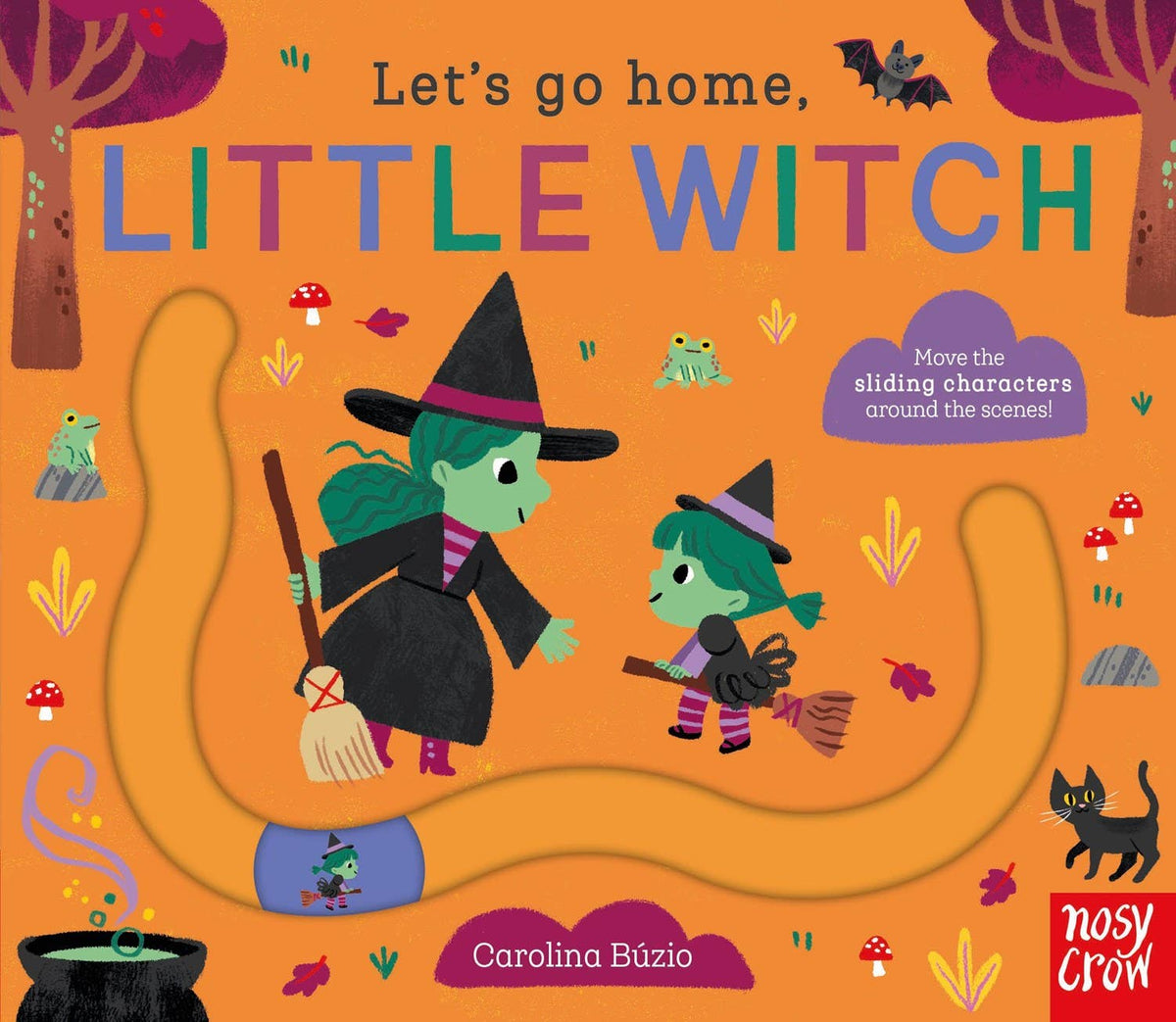 Let's Go Home, Little Witch: Board Book