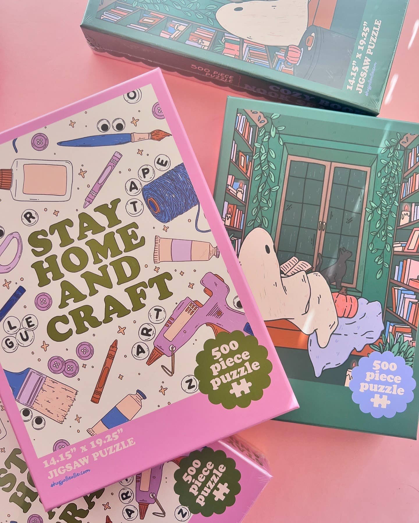Stay Home & Craft 500 Piece Jigsaw Puzzle