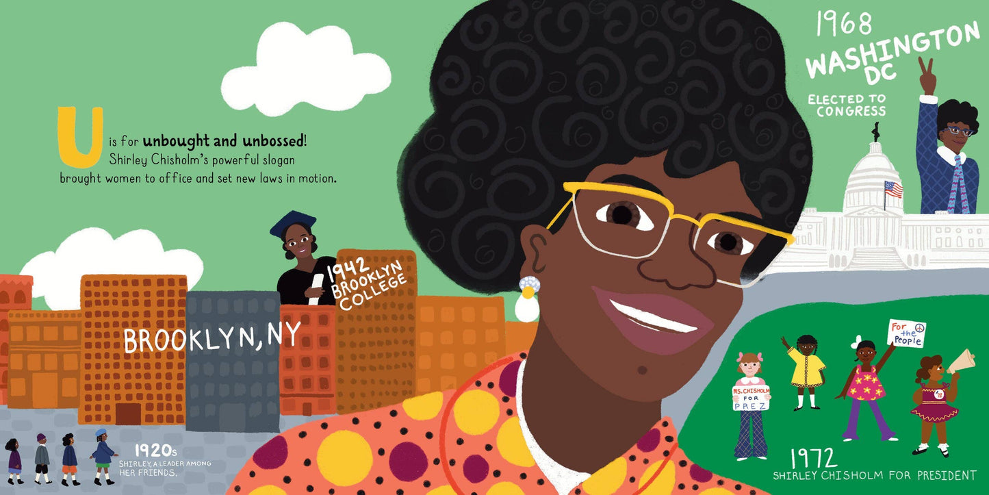 The ABCs of Women's History: Hardcover Book