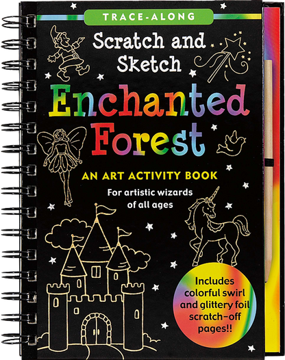 Enchanted Forest Scratch and Sketch