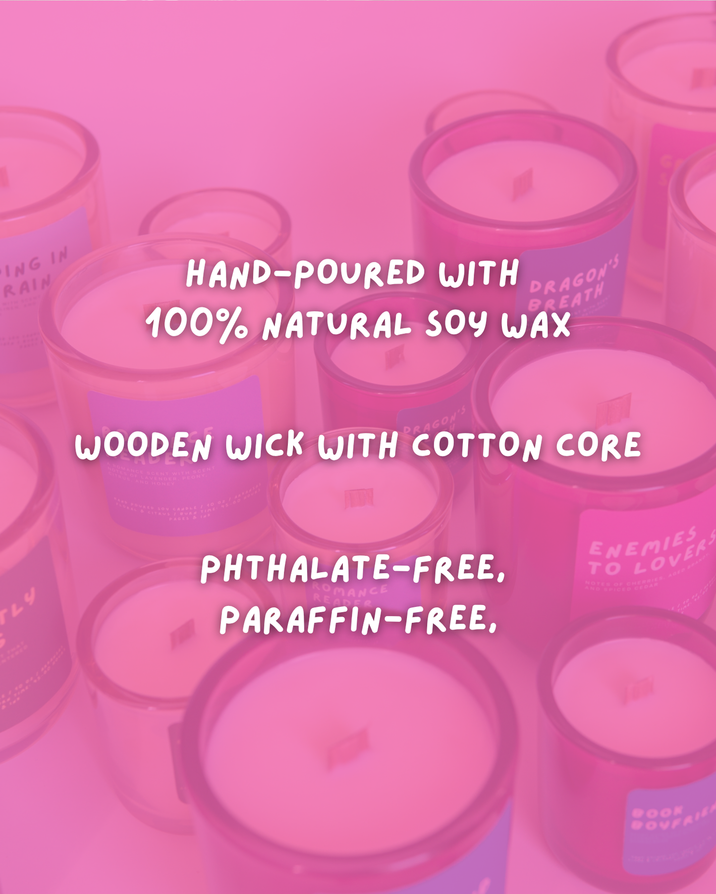 Romance Reader: Citrus & Floral Candle: 3 OZ