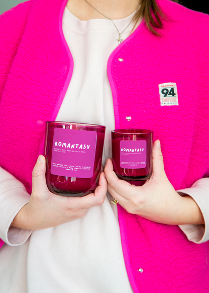 Romantasy: Berries & Tobacco Candle: 3 OZ