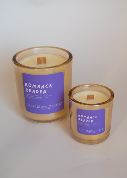 Romance Reader: Citrus & Floral Candle: 3 OZ