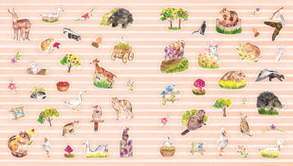 A Nature Lover’s Sticker Book: Hardcover