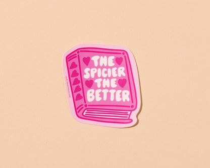 Vinyl Sticker by Your Gal Kiwi—The Spicier the Better (Book)