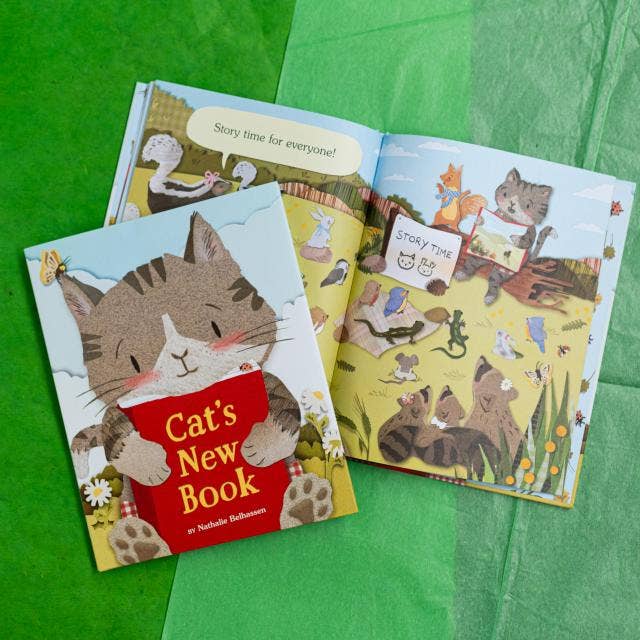 Cat's New Book: Hardcover