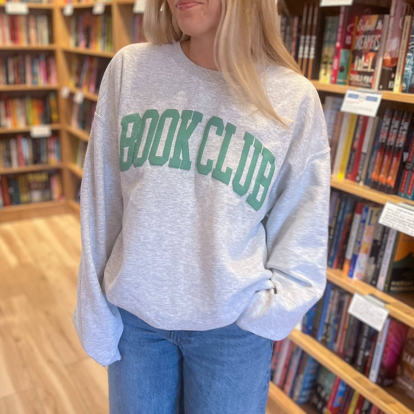 Book Club Sweatshirt: Matcha / Small