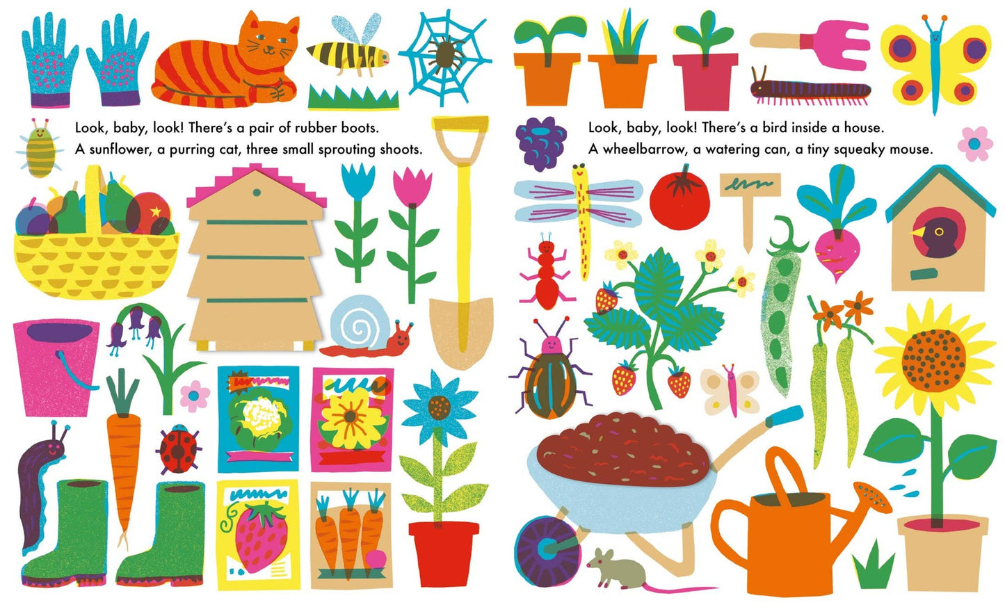 Look, Baby, Look! Outside: Board Book