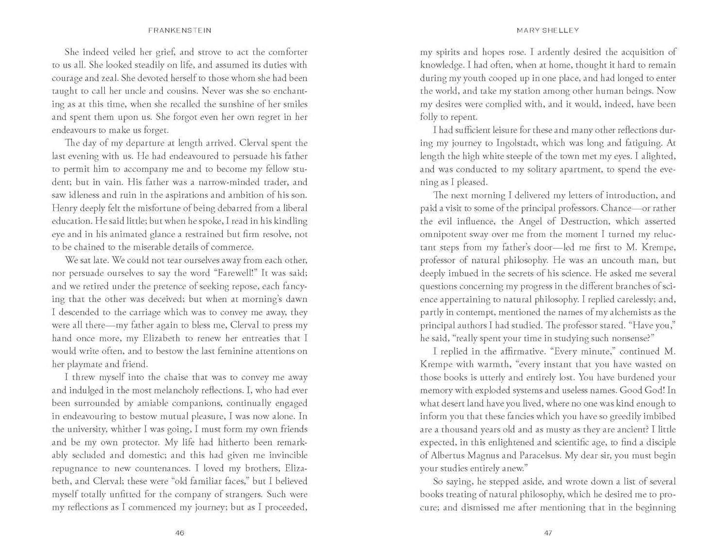 Frankenstein by Mary Shelley: Hardcover
