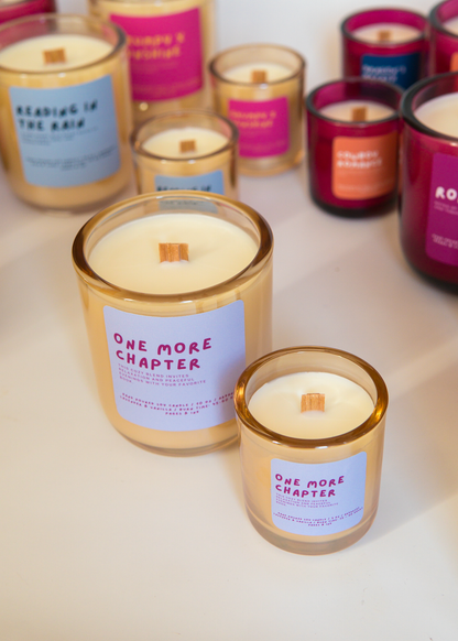 One More Chapter: Lavender & Vanilla Candle: 3 OZ
