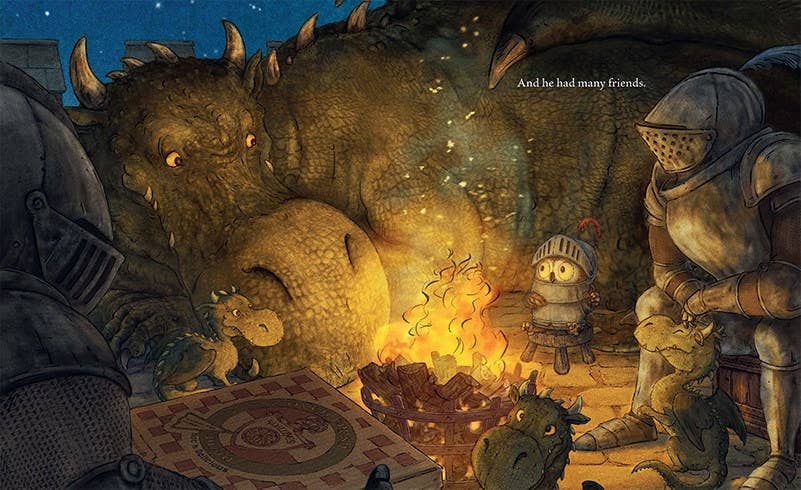 Knight Owl (Caldecott Honor Book): Hardcover