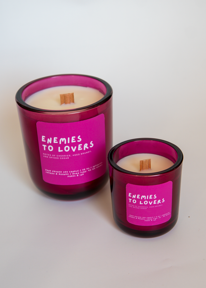 Enemies to Lovers: Cherry & Brandy Candle: 3 OZ