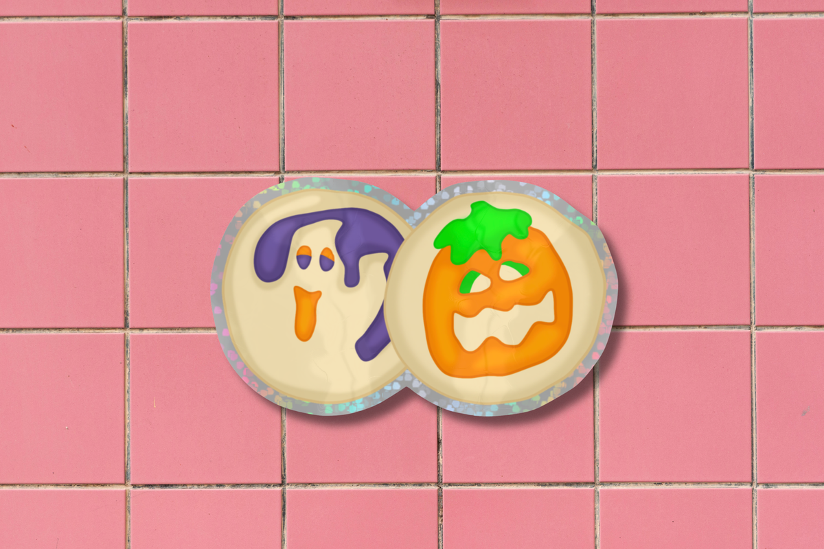 Halloween Cookies Sticker