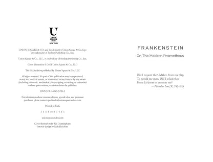 Frankenstein by Mary Shelley: Hardcover