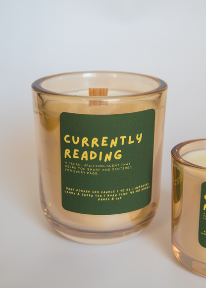Currently Reading: Lemon & Green Tea Candle: 3 OZ