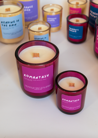 Romantasy: Berries & Tobacco Candle: 3 OZ