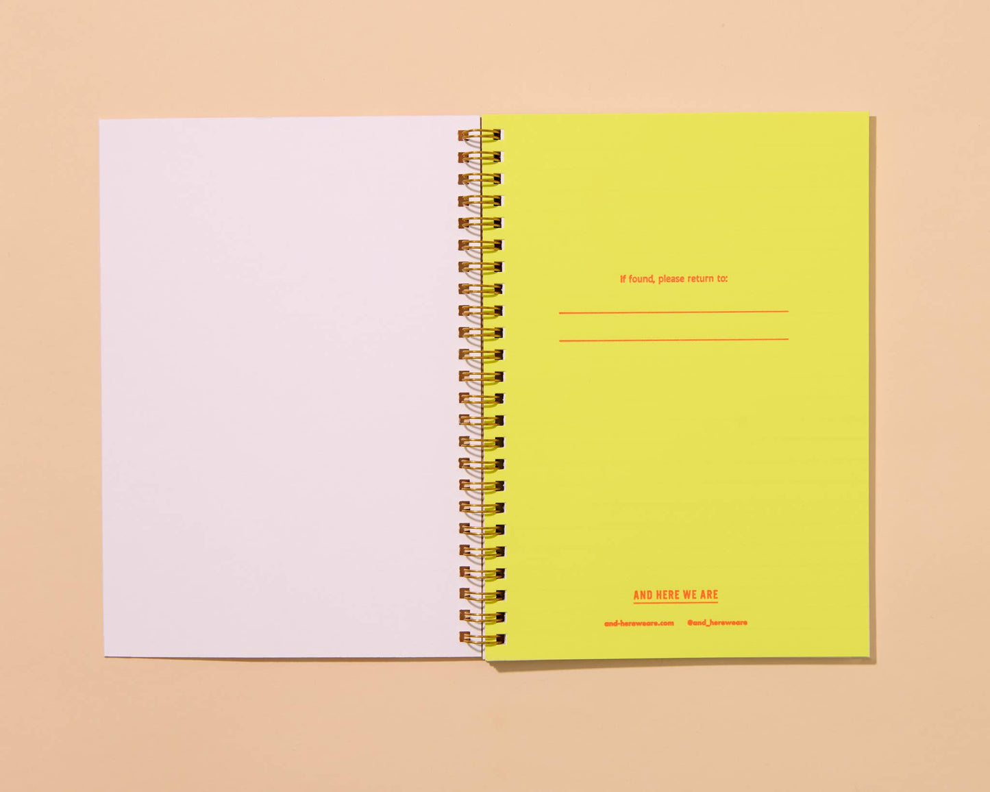 Letterpress A5 Spiral Notebook—Diet Soda (Modern, Warhol)
