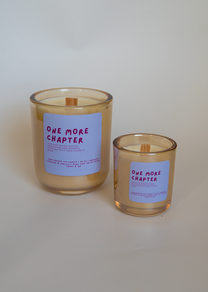 One More Chapter: Lavender & Vanilla Candle: 3 OZ