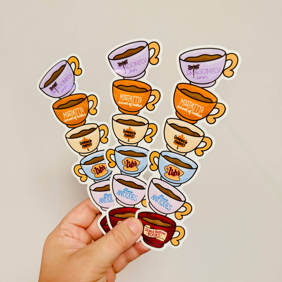 Bookmark GG Mug Stack