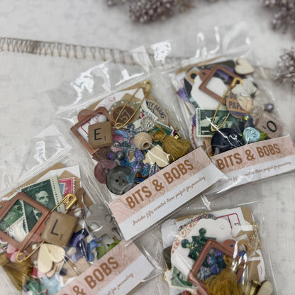 Bits and Bobs for Junk Journaling and Mixed Media Art