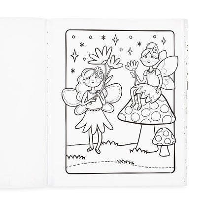 Color-in' Book: Princess & Fairies (8" x 10";31 Pages)
