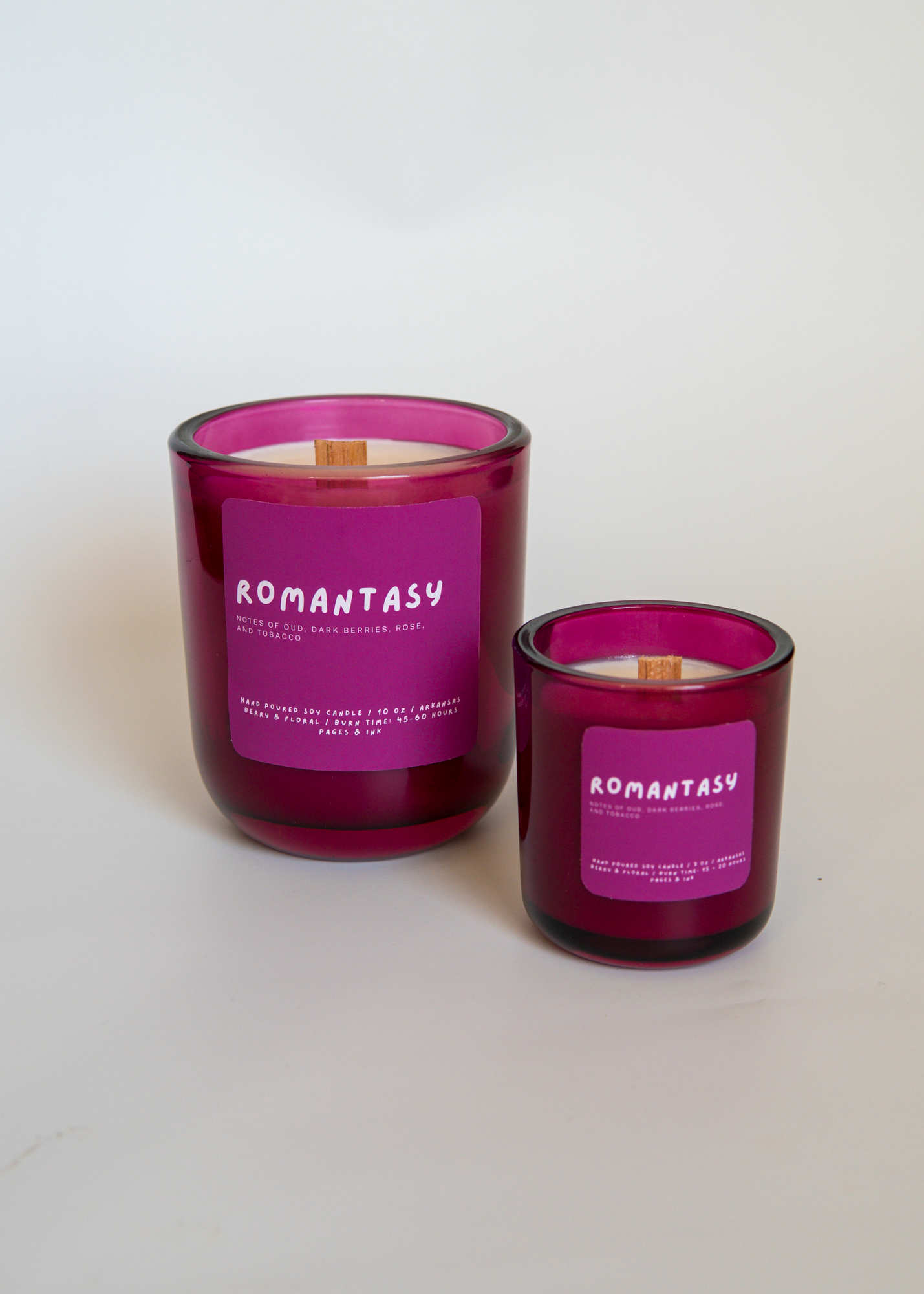 Romantasy: Berries & Tobacco Candle: 3 OZ