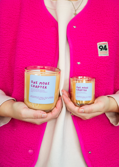 One More Chapter: Lavender & Vanilla Candle: 3 OZ