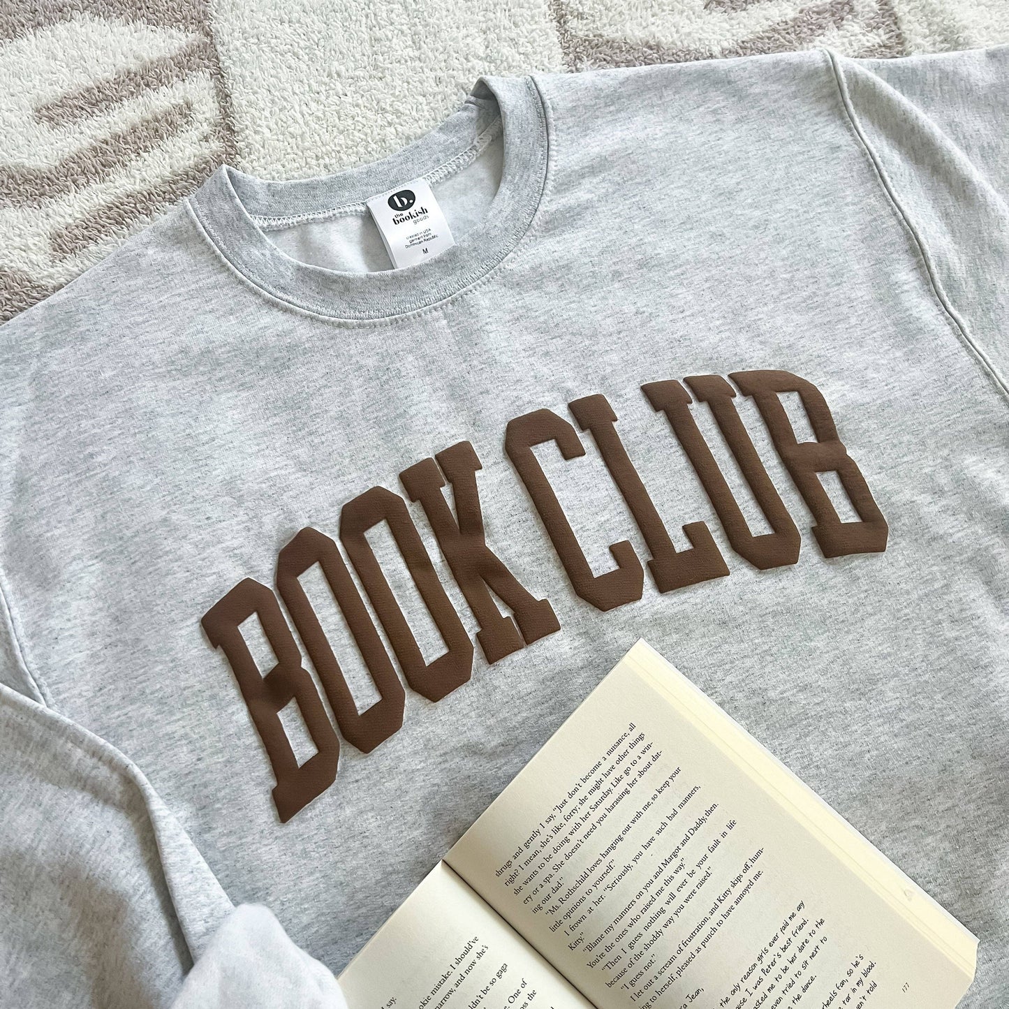 Book Club Sweatshirt: Matcha / Small