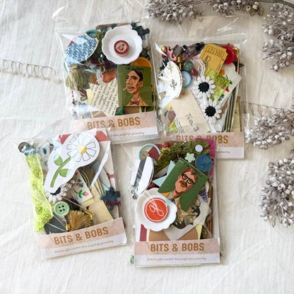 Bits and Bobs for Junk Journaling and Mixed Media Art