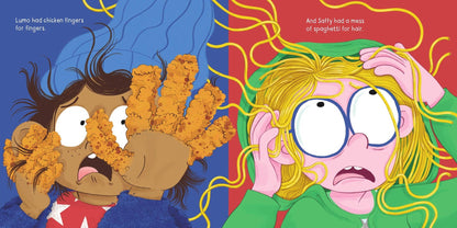Spaghetti Head & Chicken Fingers: R. McLaughlin & E. Salcedo