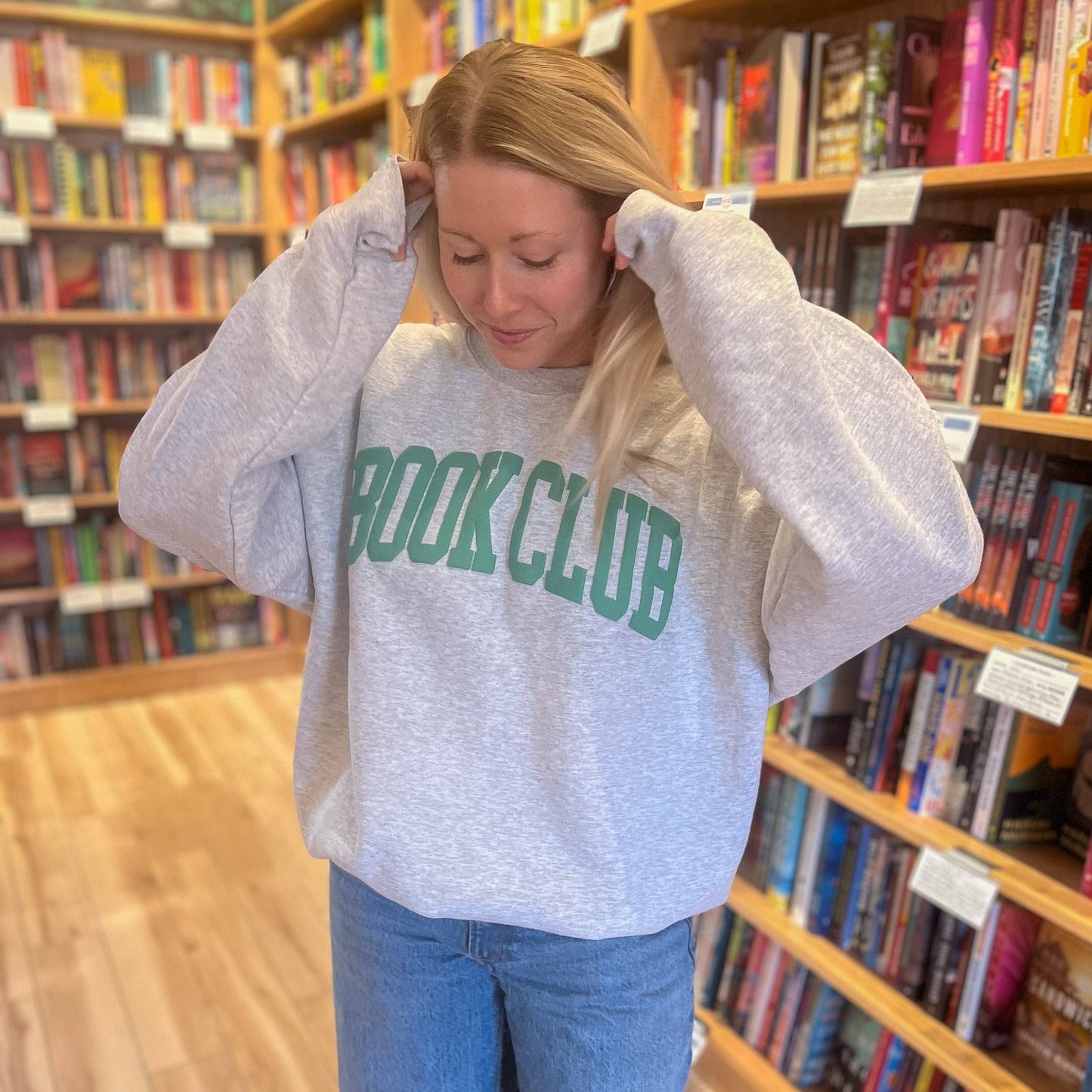 Book Club Sweatshirt: Matcha / Small