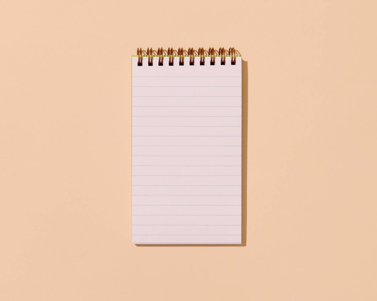 Letterpress Small Spiral Notebook—Ghosts, Ghouls (Halloween)