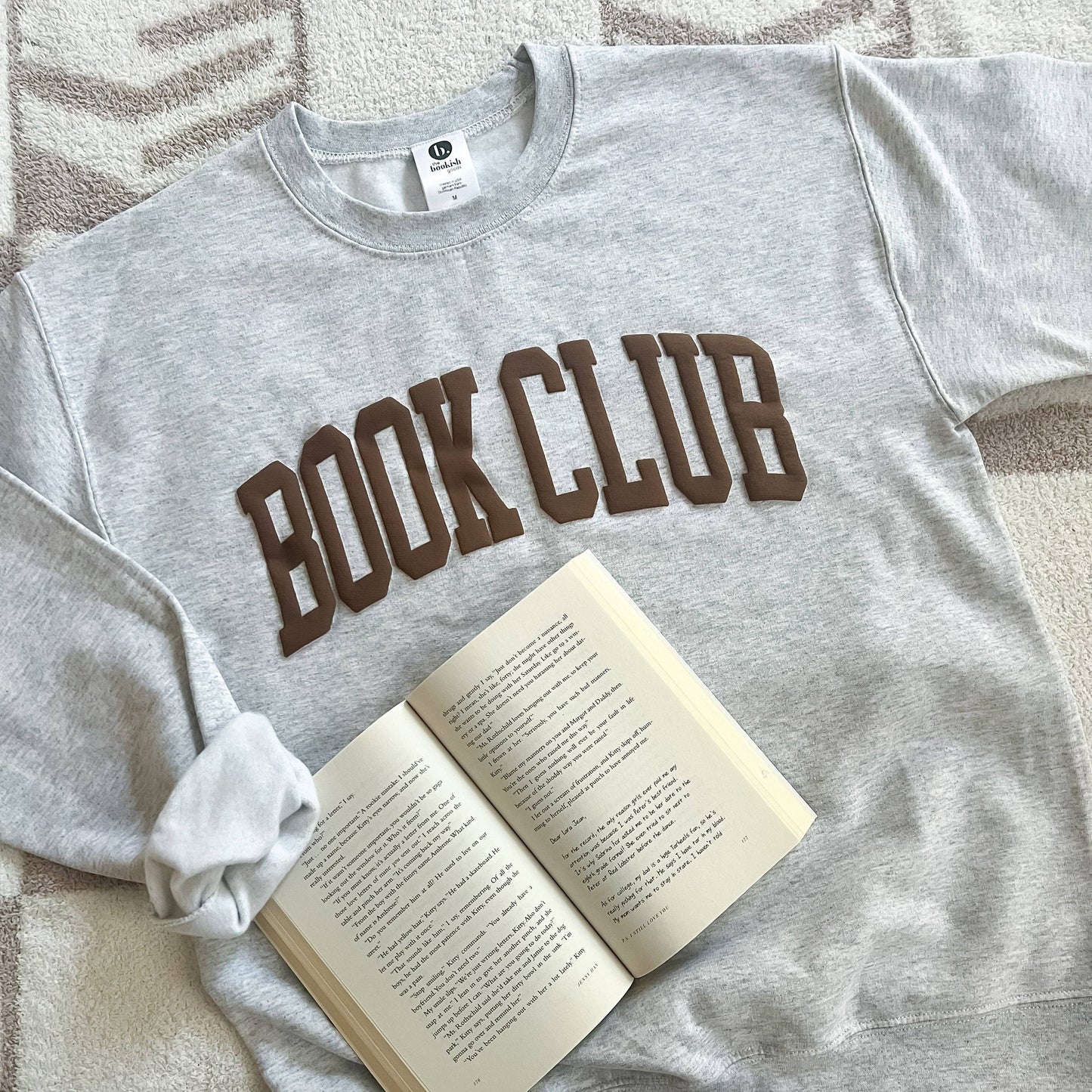 Book Club Sweatshirt: Matcha / Small