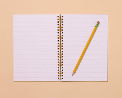 Letterpress A5 Spiral Notebook—Diet Soda (Modern, Warhol)