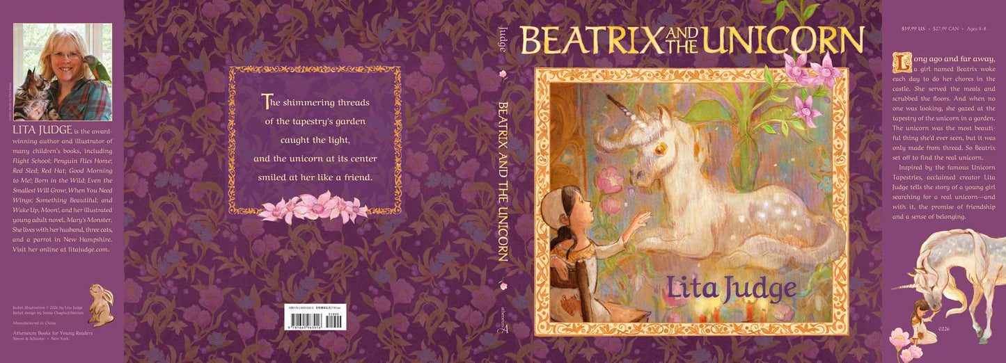Beatrix and the Unicorn by Lita Judge: Hardcover; 40 pages / English