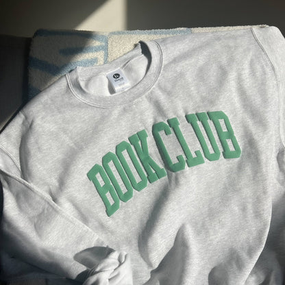 Book Club Sweatshirt: Matcha / Small