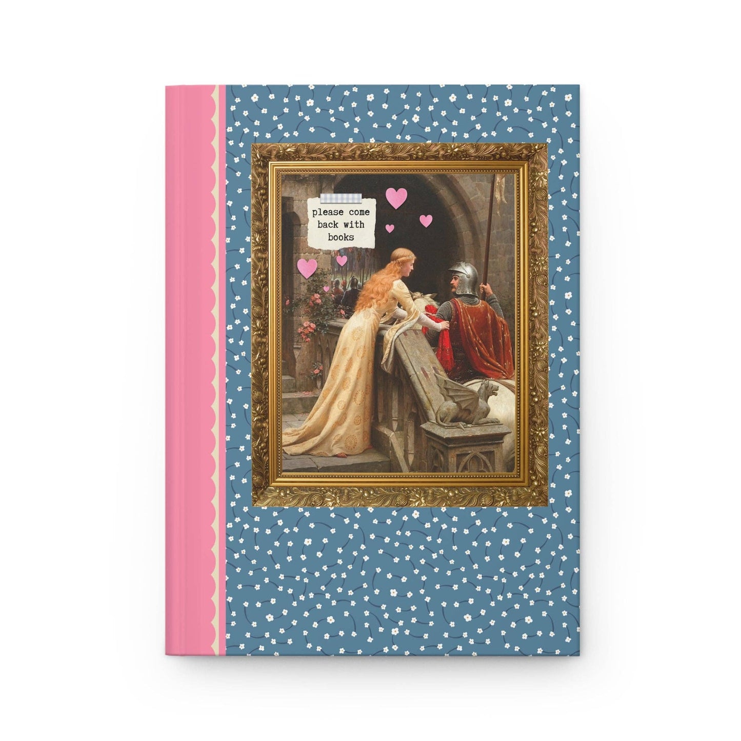 Come Back with Books Journal: Funny Art History Gift 