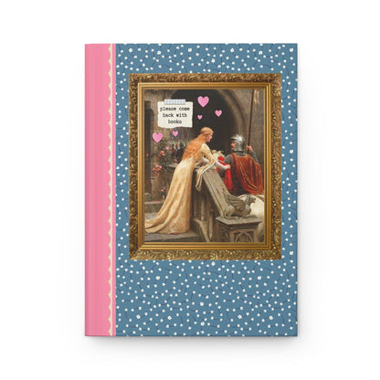 Come Back with Books Journal: Funny Art History Gift 