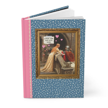Come Back with Books Journal: Funny Art History Gift 
