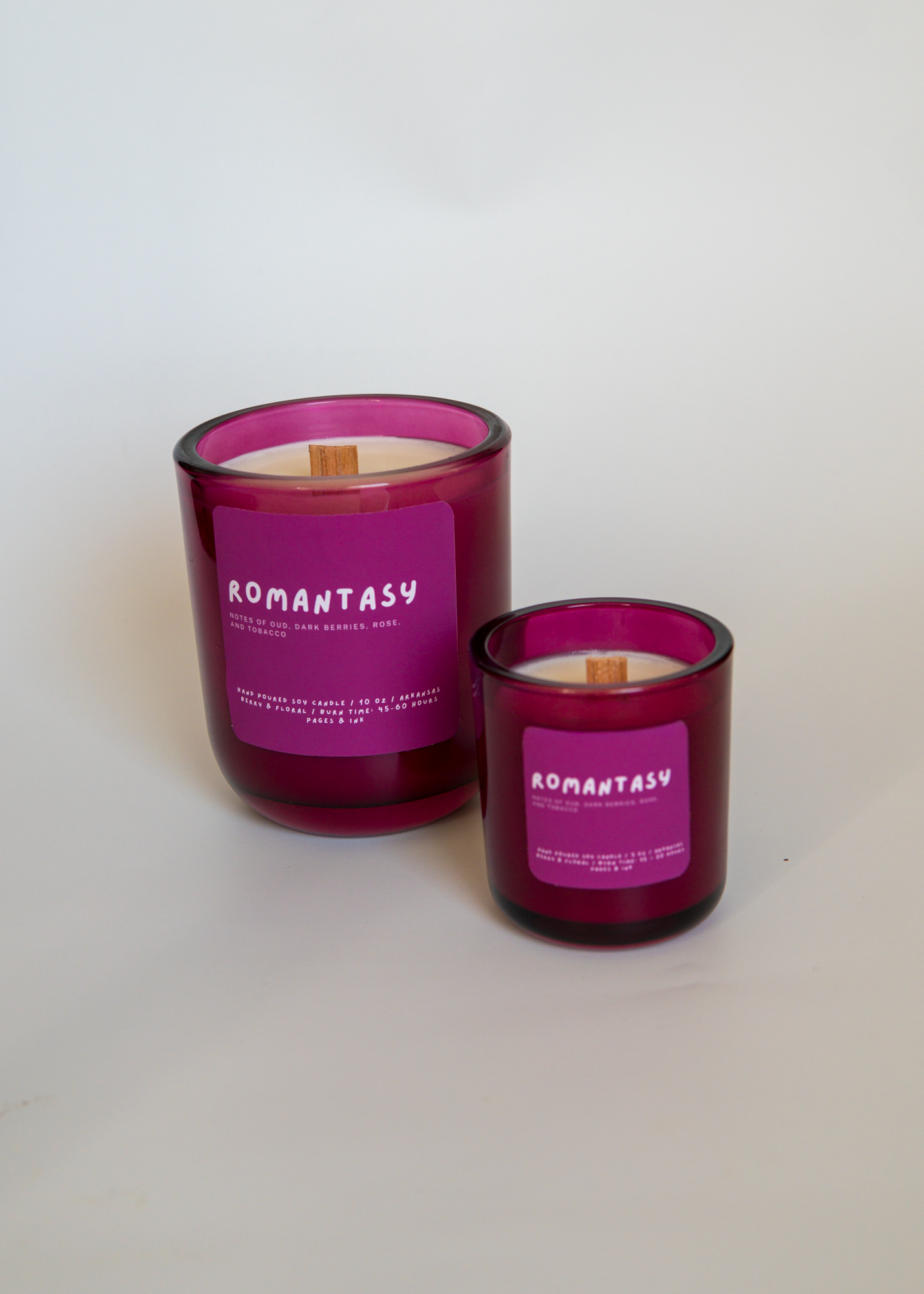 Romantasy: Berries & Tobacco Candle: 3 OZ