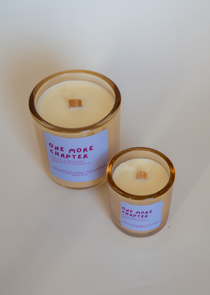 One More Chapter: Lavender & Vanilla Candle: 3 OZ