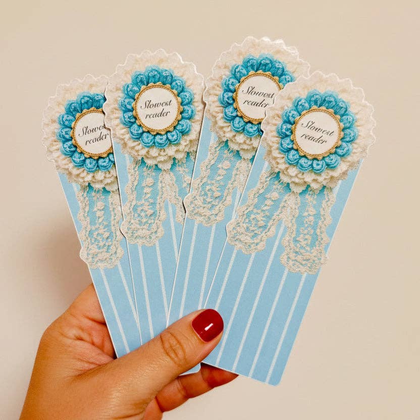 Bookmark Slowest Reader Prize Ribbon