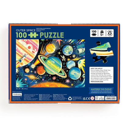 Outer Space 100 Piece Puzzle