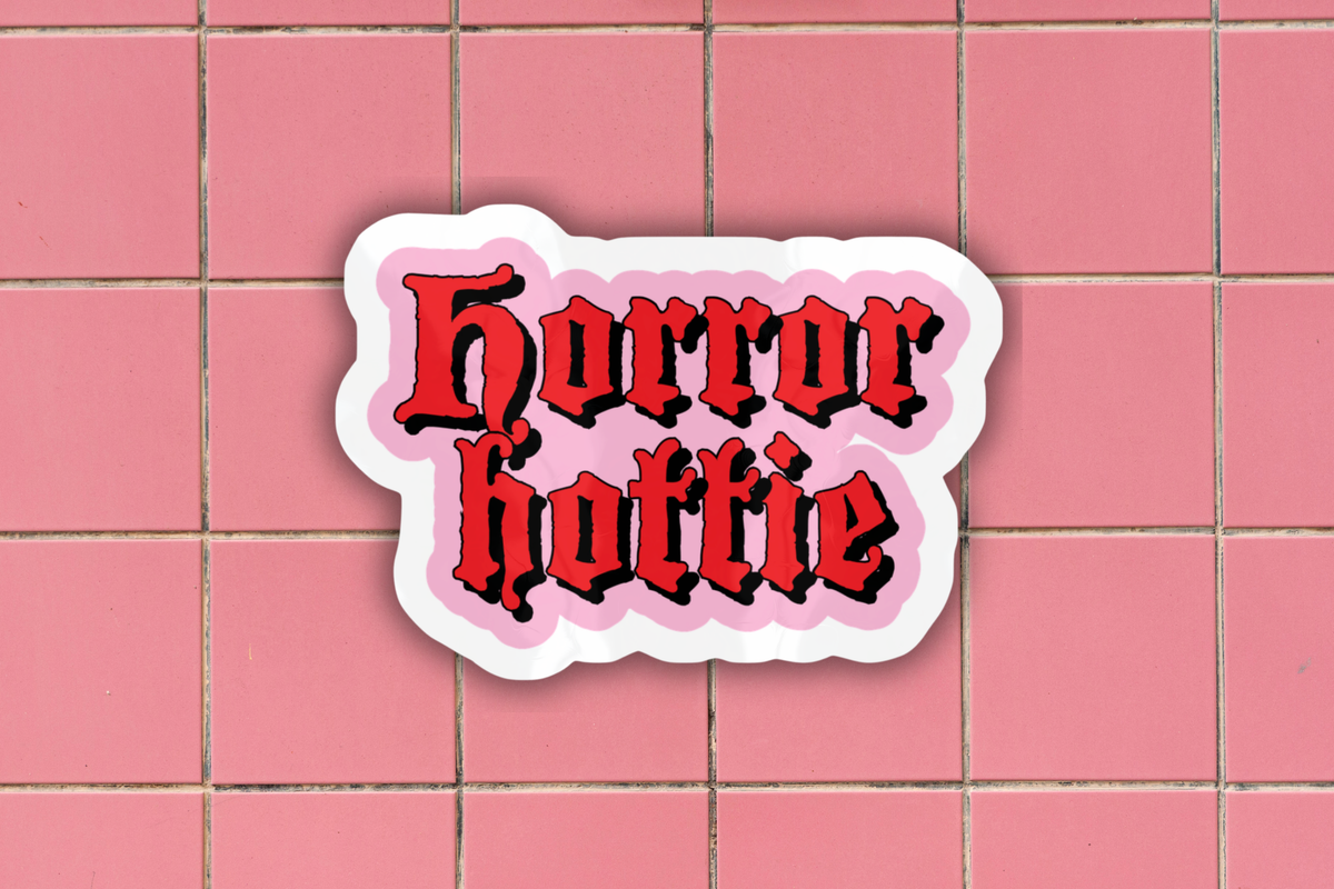 Horror Hottie Sticker