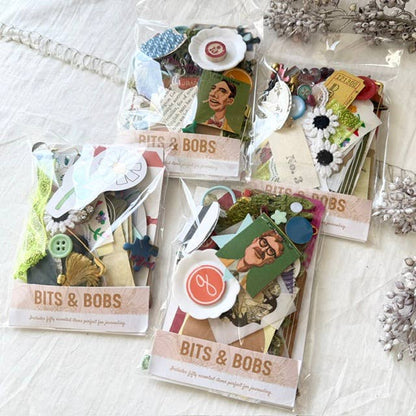 Bits and Bobs for Junk Journaling and Mixed Media Art
