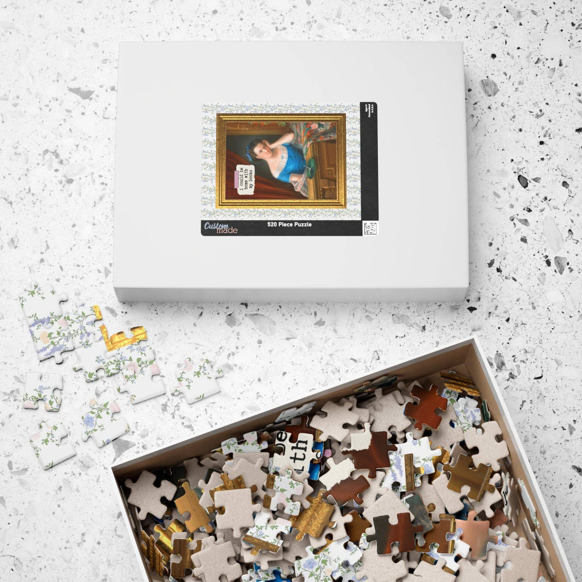 Book Lover Puzzle for Romance Reader: 520 pcs (Vertical)